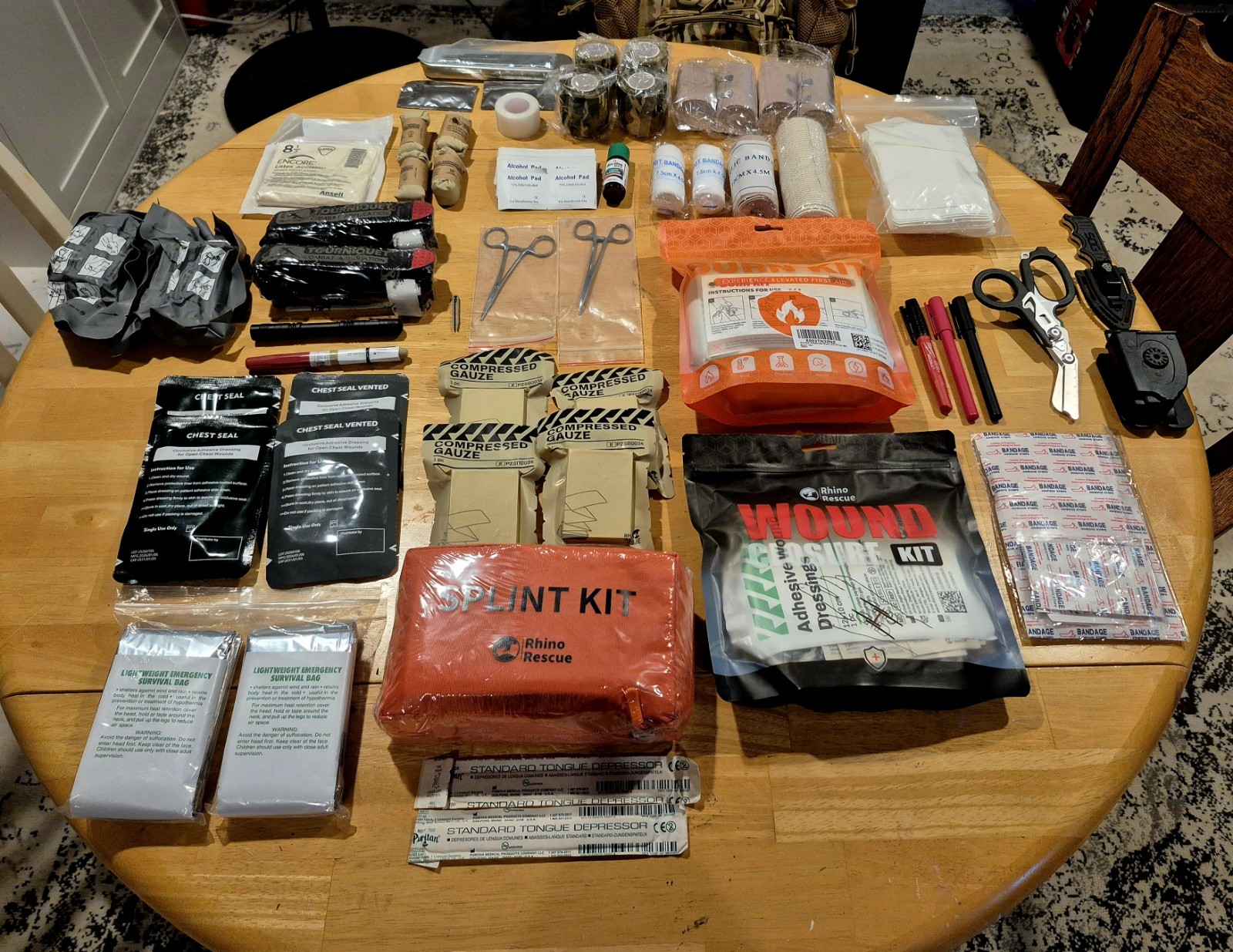 ​Stop The Bleed Trauma Kit Field Surgery Emergency Medical Response IFAK Pack