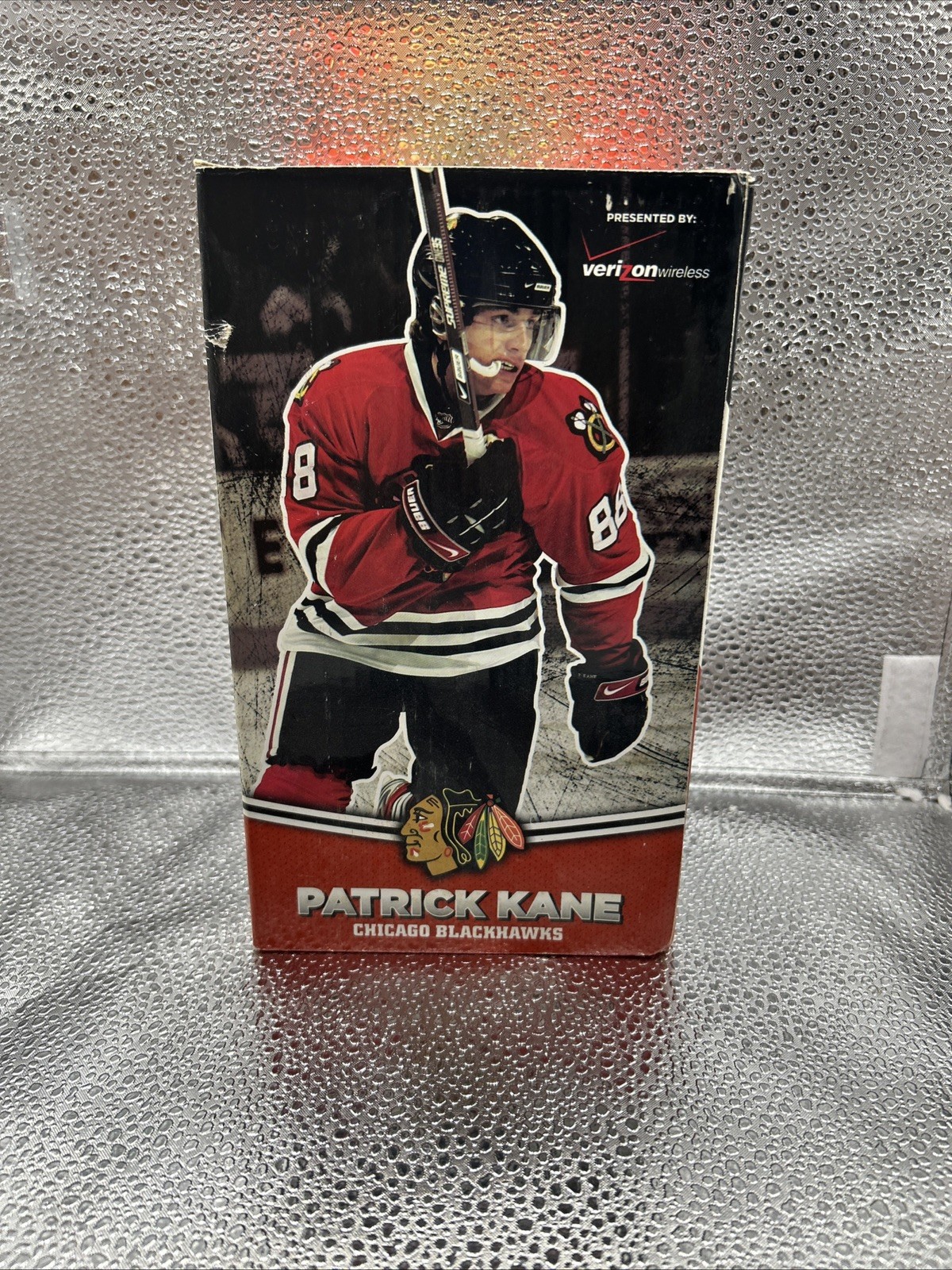 2009 Patrick Kane Chicago Blackhawks Verizon SGA Bobblehead NIB Mouthguard