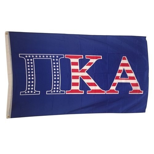 Pi Kappa Alpha Fraternity Flag- USA Greek Letters-New