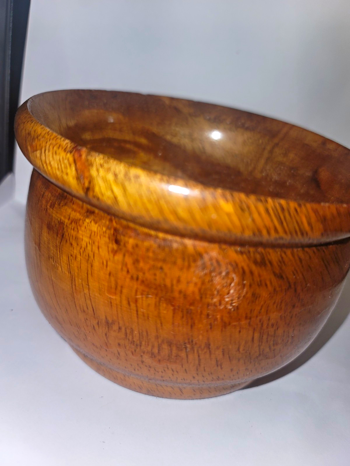 Rare 120 Year Old Koa Wood Bowl Hand Turned By Mark Lee Honolulu Hawaii 5