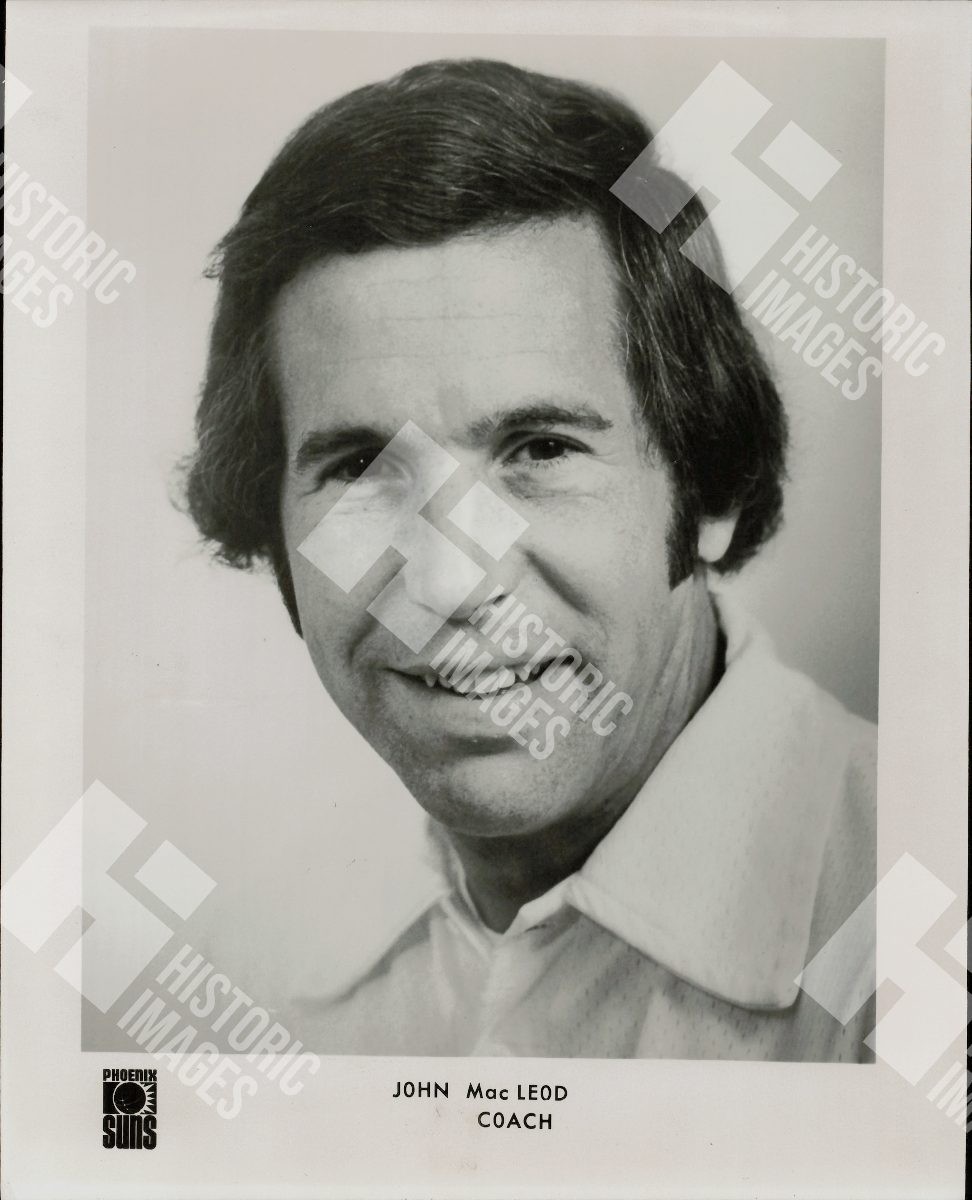 1970 Portrait of John MacLeod, former Phoenix Suns coach