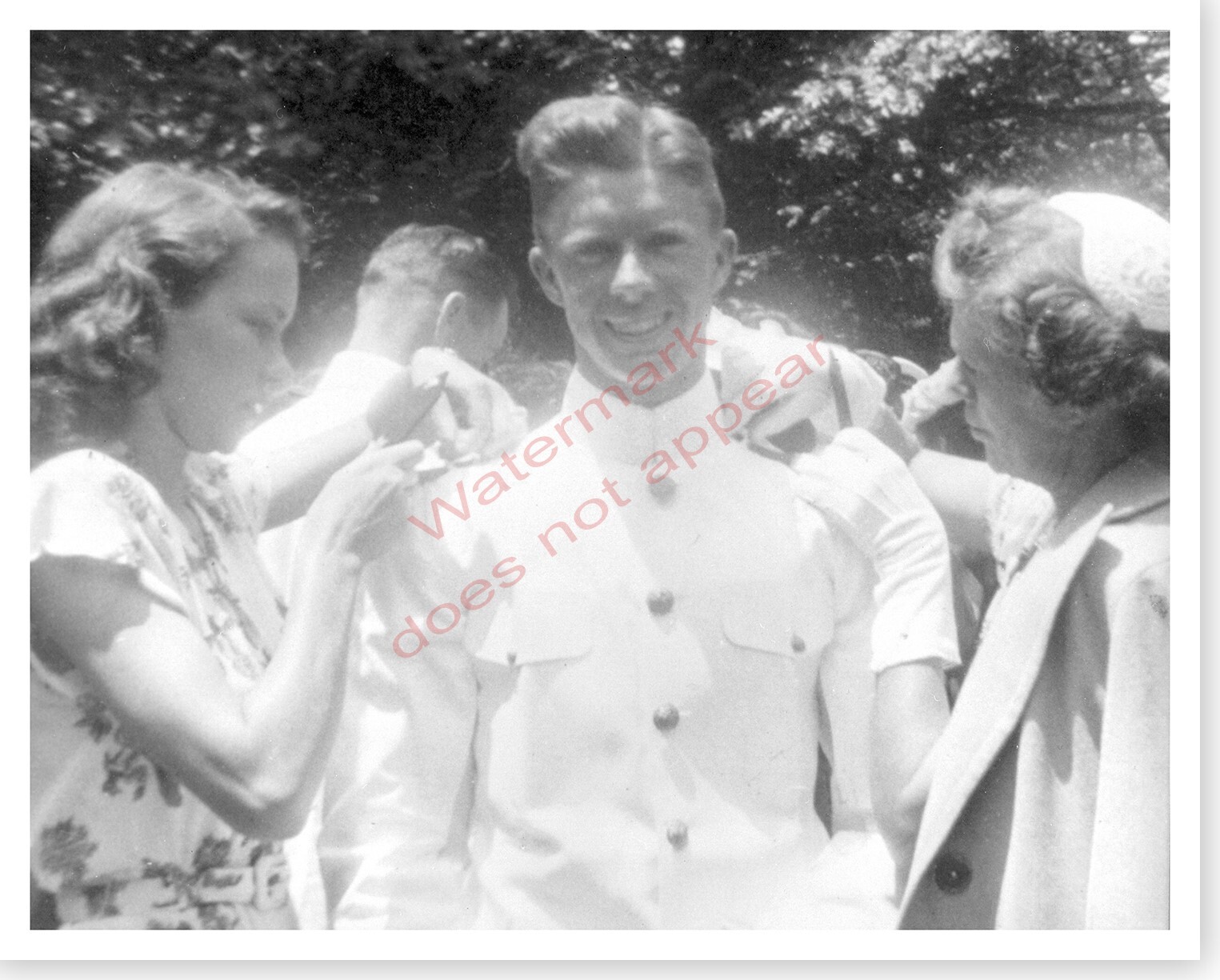 James Jimmy Carter Naval Academy Annapolis Graduation 8x10 Silver Halide Photo