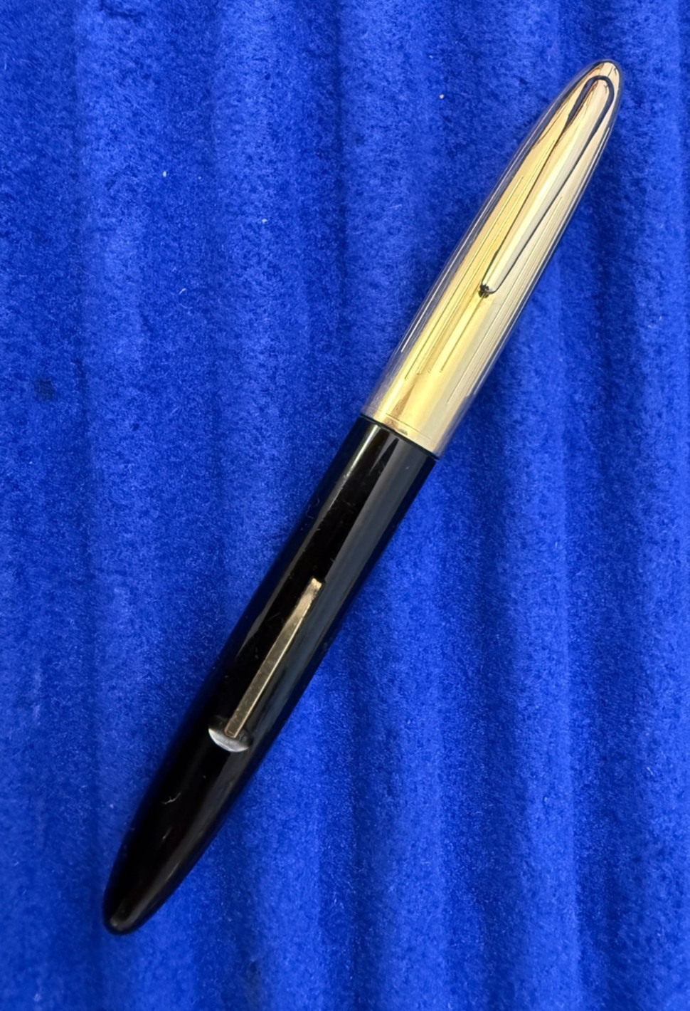 Sheaffer Triumph Early Lever Fill Fountain pen with Gold Filled Cap Fine 14K Nib