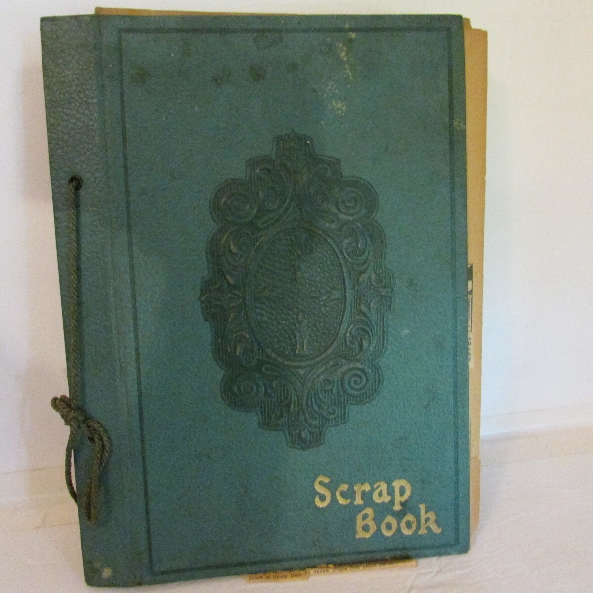 Vintage 1950s Scrap Book full of recipes household hints clippings ephemera