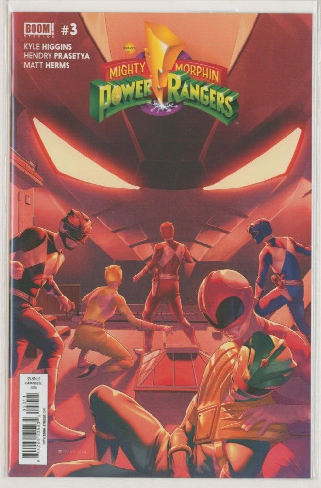 Mighty Morphin Power Rangers #3 Boom Studios Comic