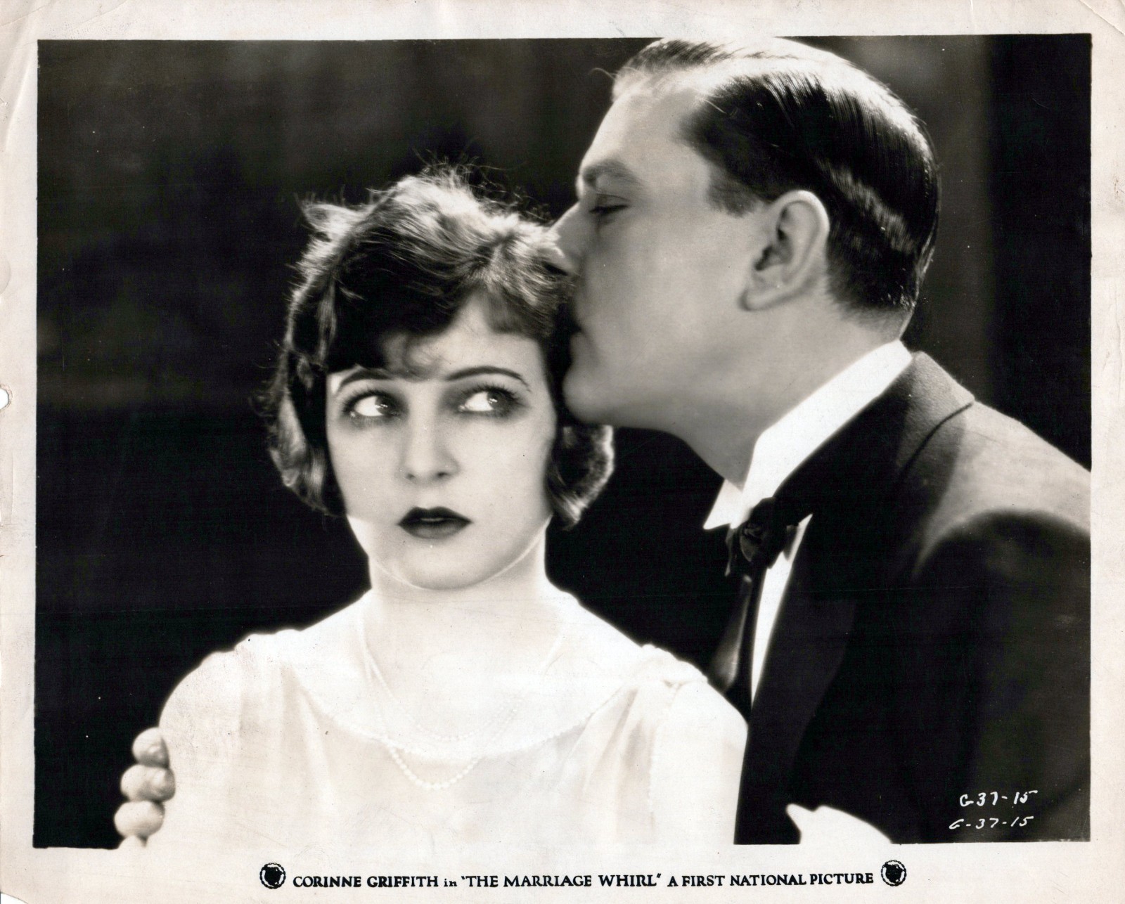 HOLLYWOOD CORINNE GRIFFITH STYLISH POSE STUNNING PORTRAIT 1920s ORIG PHOTO MA92