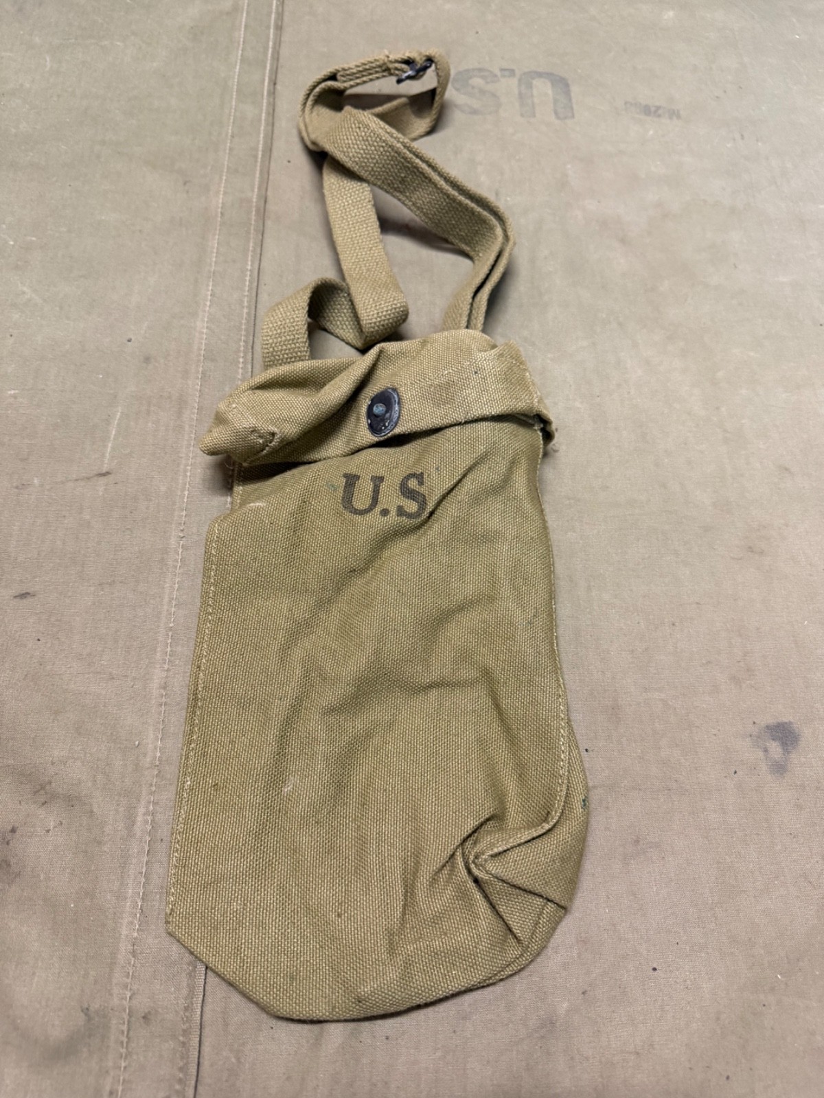 ORIGINAL WWII US ARMY INFANTRY M1  30RD STICK AMMO CARRY BAG-GB MFG CO INC, 1943