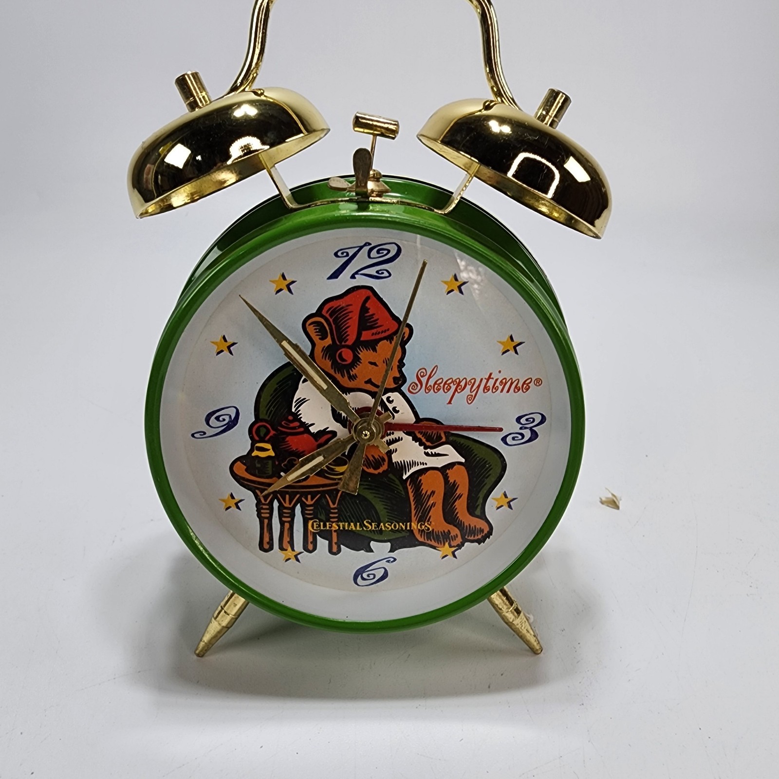 Vintage Celestial Seasonings Sleepy Time Bear Alarm Clock