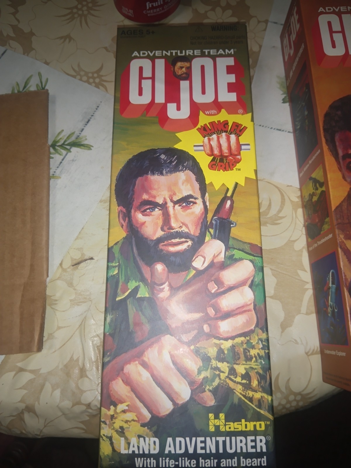 Owlbear68 (2) 2006 Hasbro GI JOE Land & Adventurer w/ real hair & kung Grip)