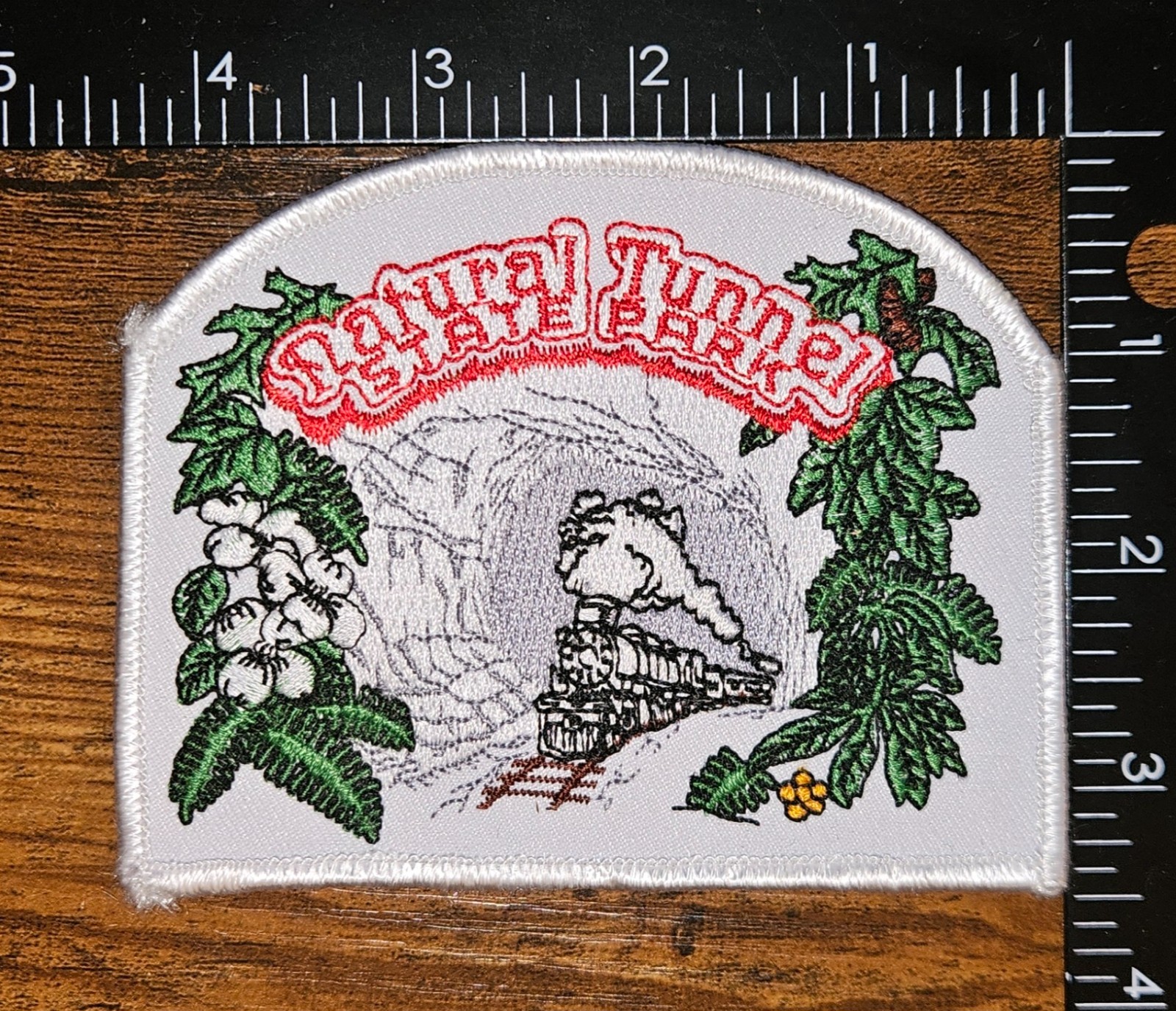 Natural Tunnel State Park Virginia Souvenir Train Tunnel Patch