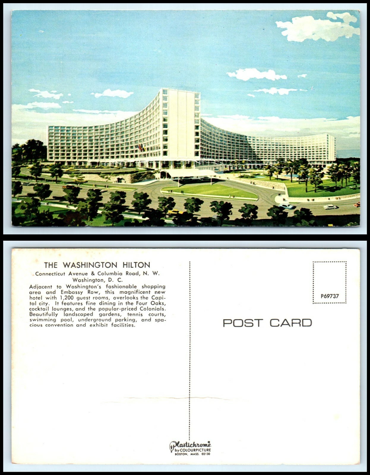 WASHINGTON DC Postcard - The Washington Hilton F28