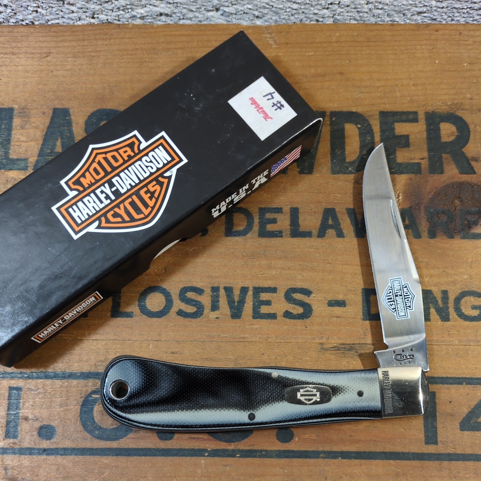 Case XX USA TB101546 SS Harley Davidson Tony Bose Backpocket, 2013 