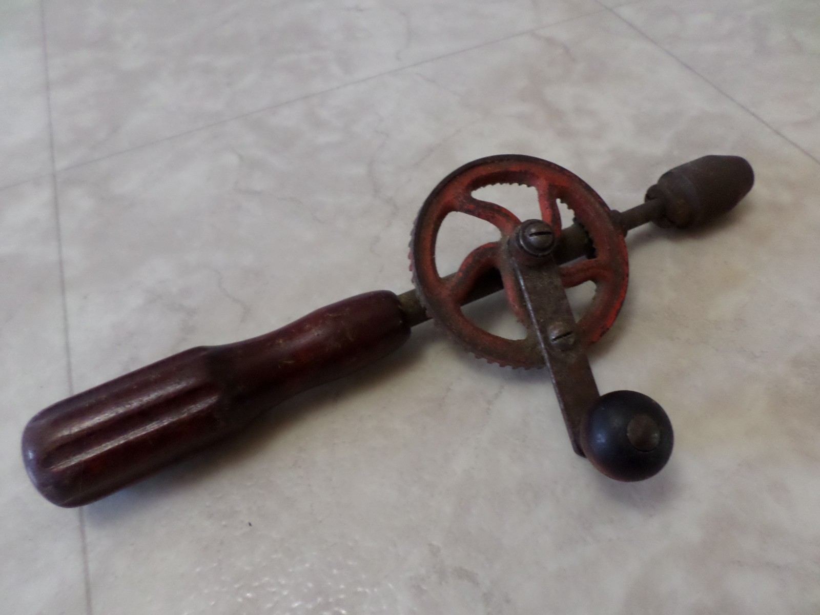 Mohawk Shelburne Vintage Hand Crank Drill Egg Beater Style Great Condition USA