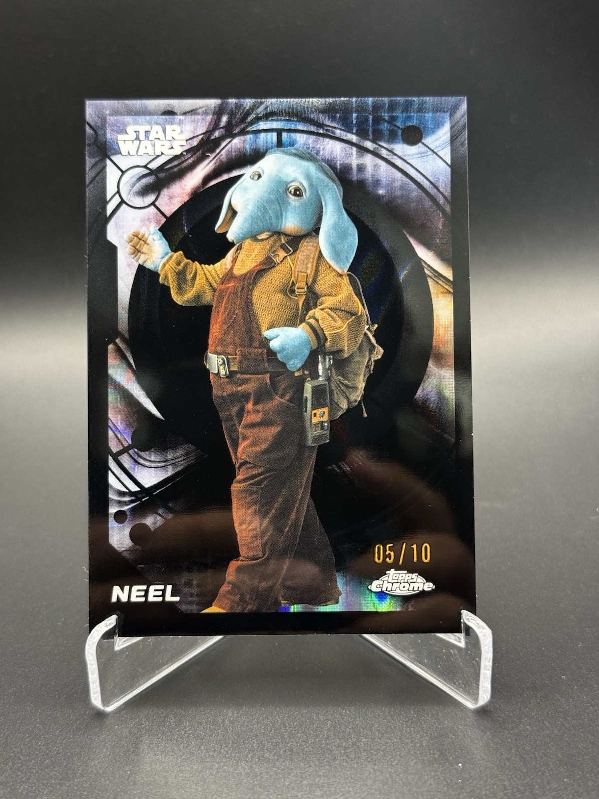 2026 Topps Chrome Star Wars Black Refractor Neel /10 #131