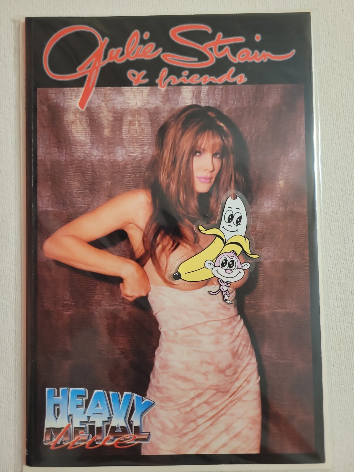 Julie Strain & Friends Heavy Metal Live NUDE 2004 Book 2 Benefits Rescue Animals