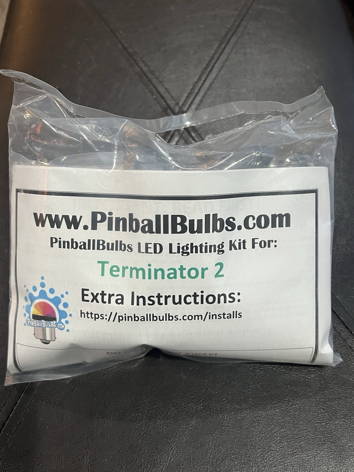 PinballBulbs Terminator 2 T2 LED Lighting Kit Williams Pinball New Sealed