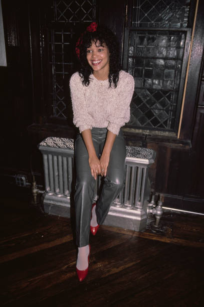 American actress model Ola Ray USA 1984 She played the girlfriend - Old Photo 1