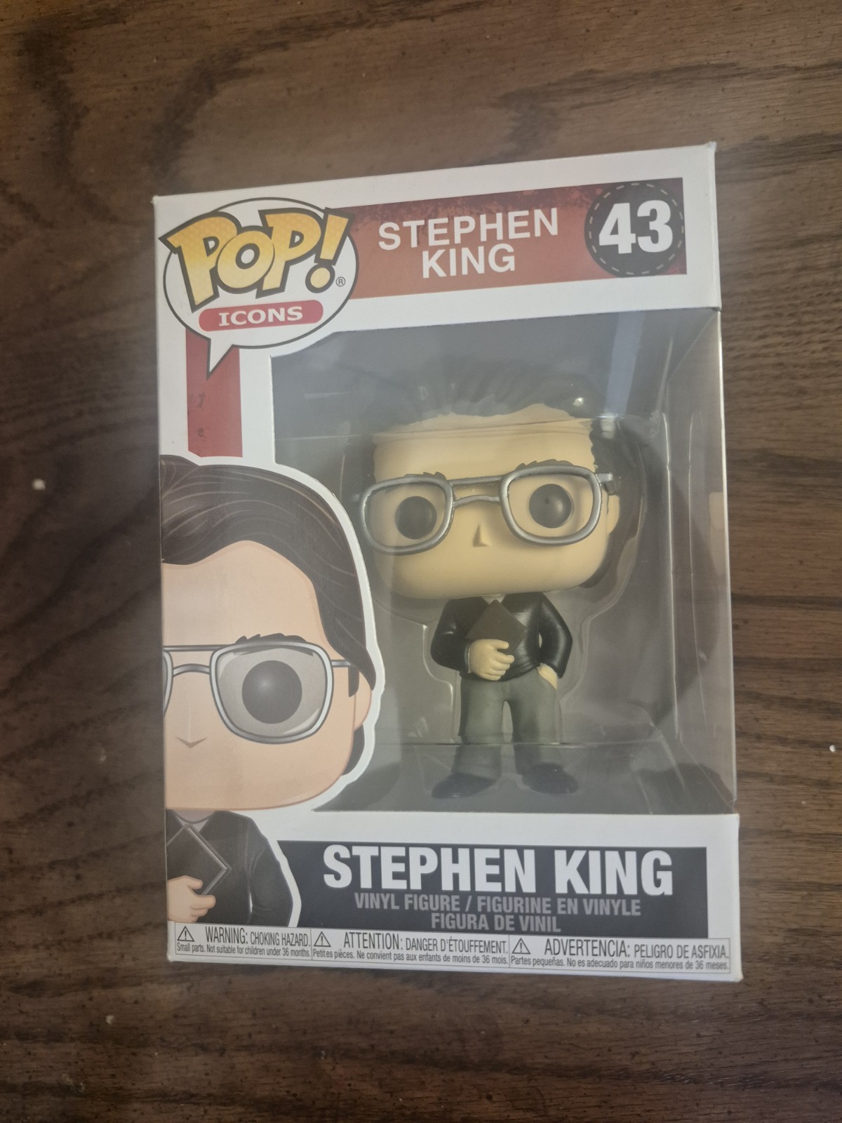 Funko Pop Vinyl: Stephen King #43