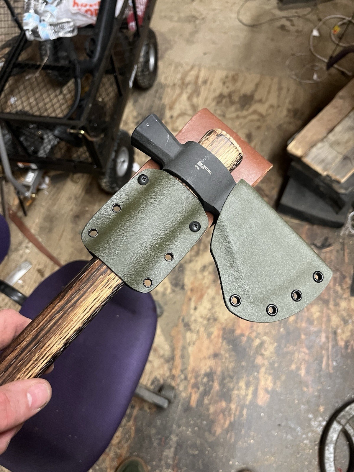 Sheath  Only For CRKT Chogan Hammer T-Hawk  No Hawk Or Carrier Included