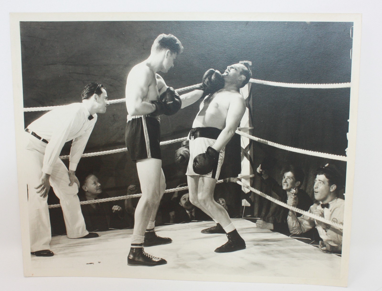 Vintage 1940s Movie Still Press Photo Hollywood Film Original 8x10 Boxing