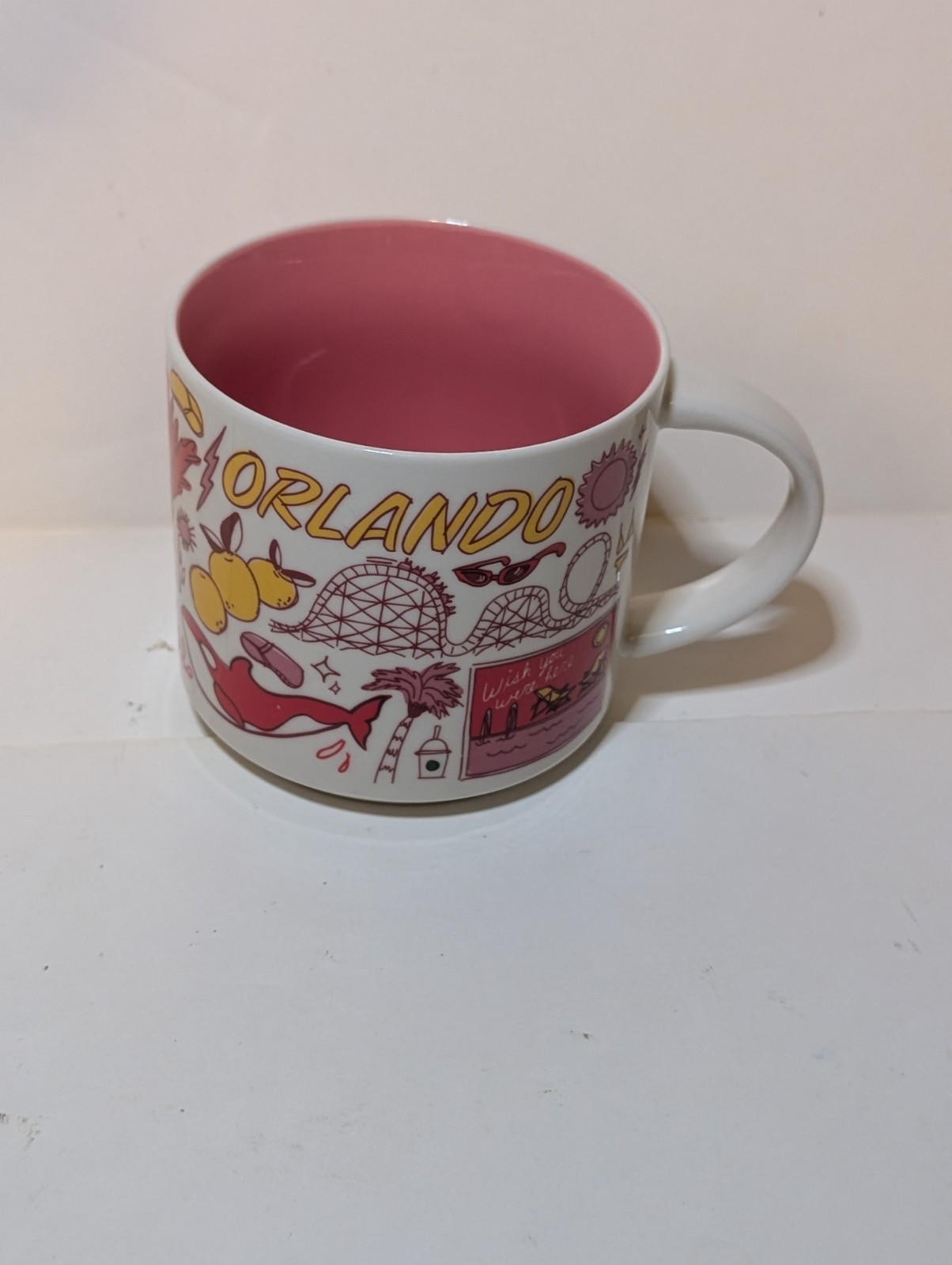 Starbucks Orlando Florida 'Been There Series' Ceramic Coffee Tea Mug 14oz
