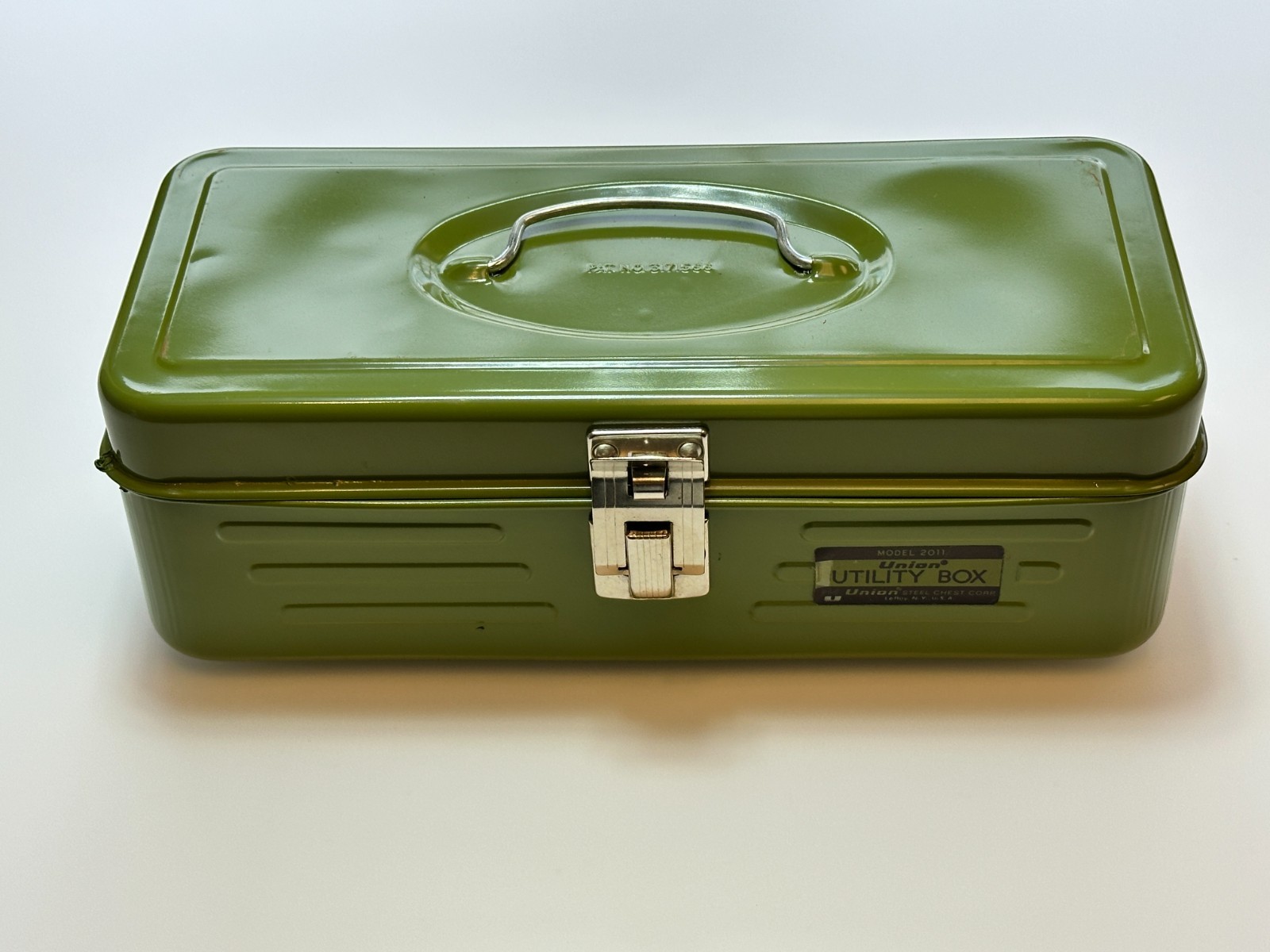 NOS Union Steel Chest Corp (LeRoy N.Y. USA) Model 2011 Utility Box in Army Green
