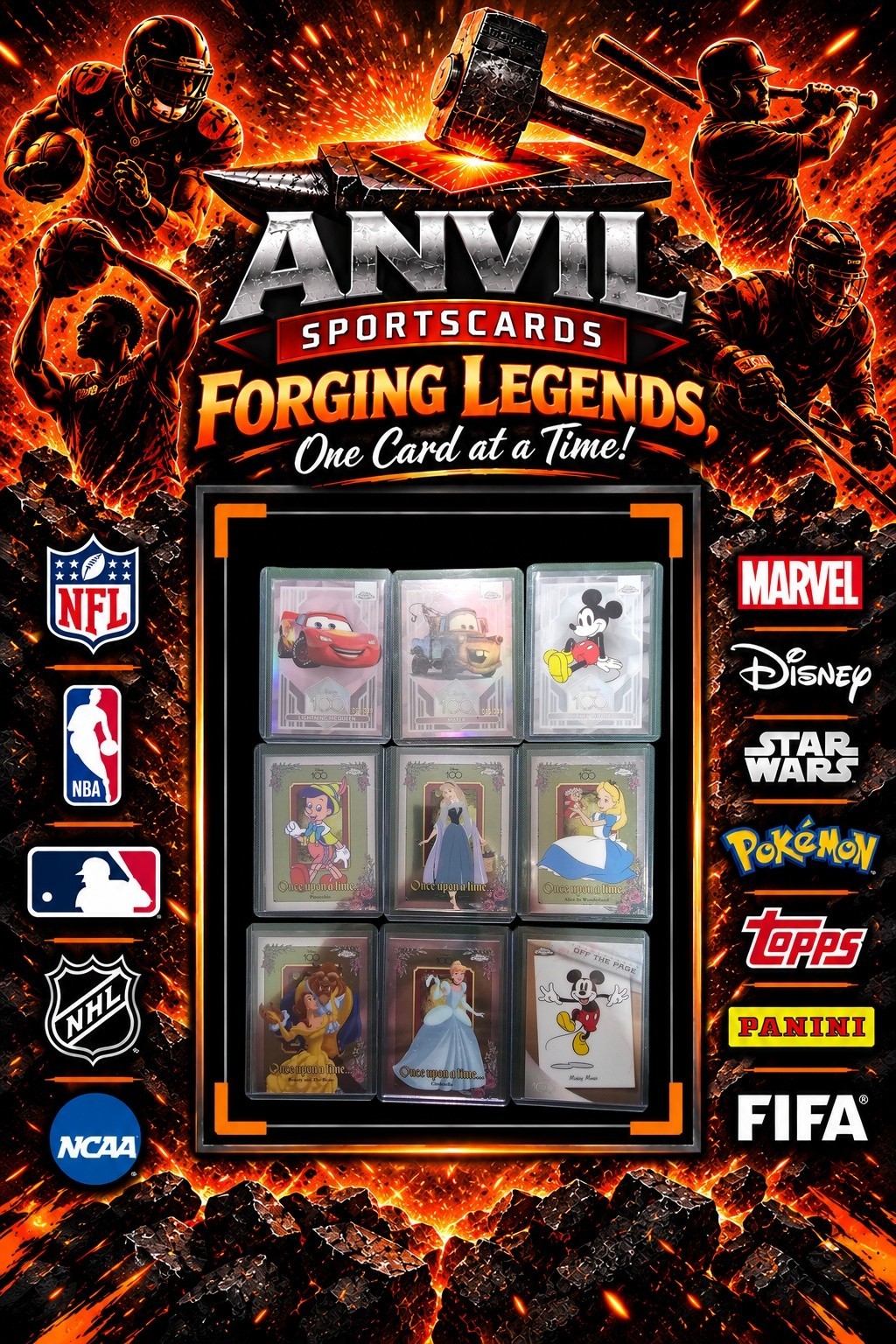 2023 Topps Chrome Disney 100 Complete Base Master Set (Read Desc. for Details)