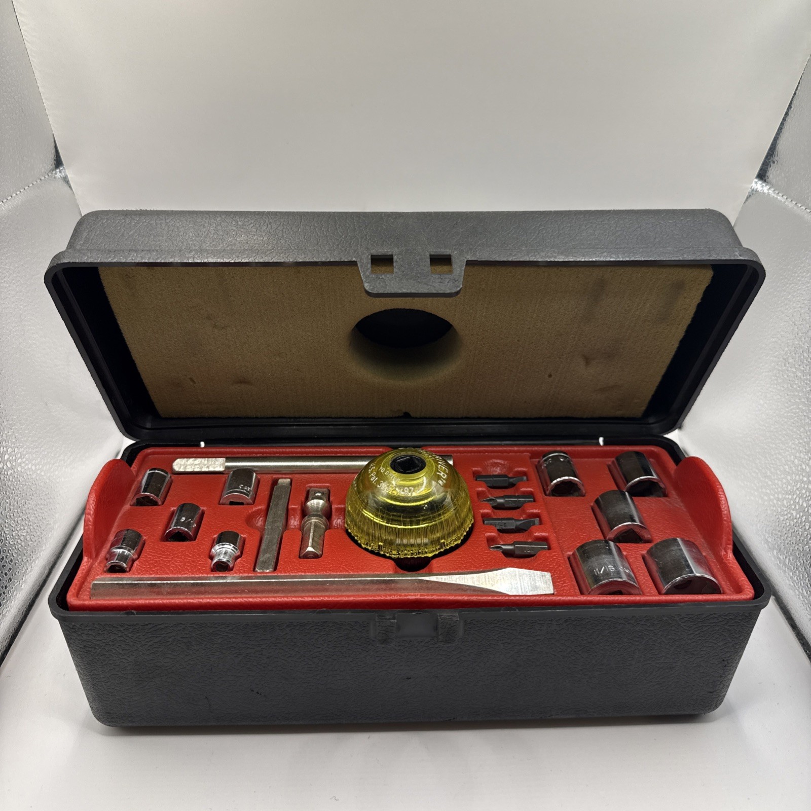Vintage Creative Tool Easydriver Ratchet Power Ball Tool System with Case