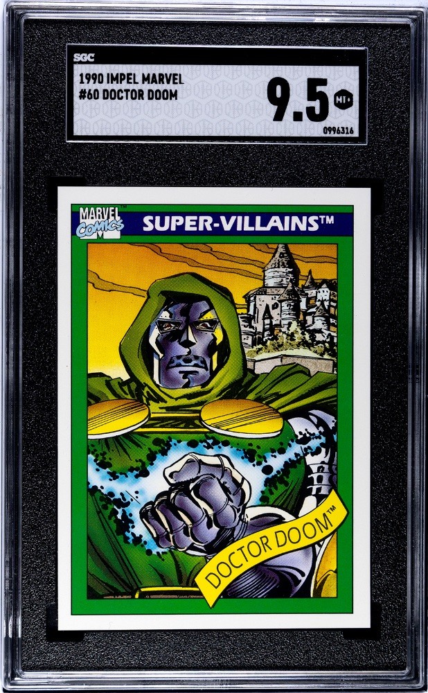 1990 Impel Marvel #60 Doctor Doom SGC 9.5