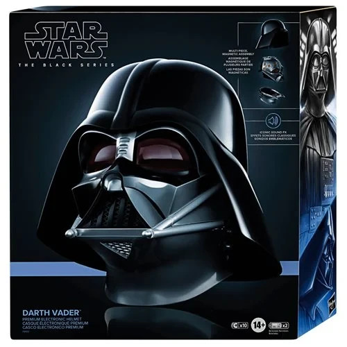 PRESALE Star Wars The Black Series Darth Vader Electronic Helmet by HASBRO