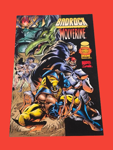 Badrock/Wolverine #1 – Rob Liefeld Special ComiCon Edition – Image/Marvel – 1996