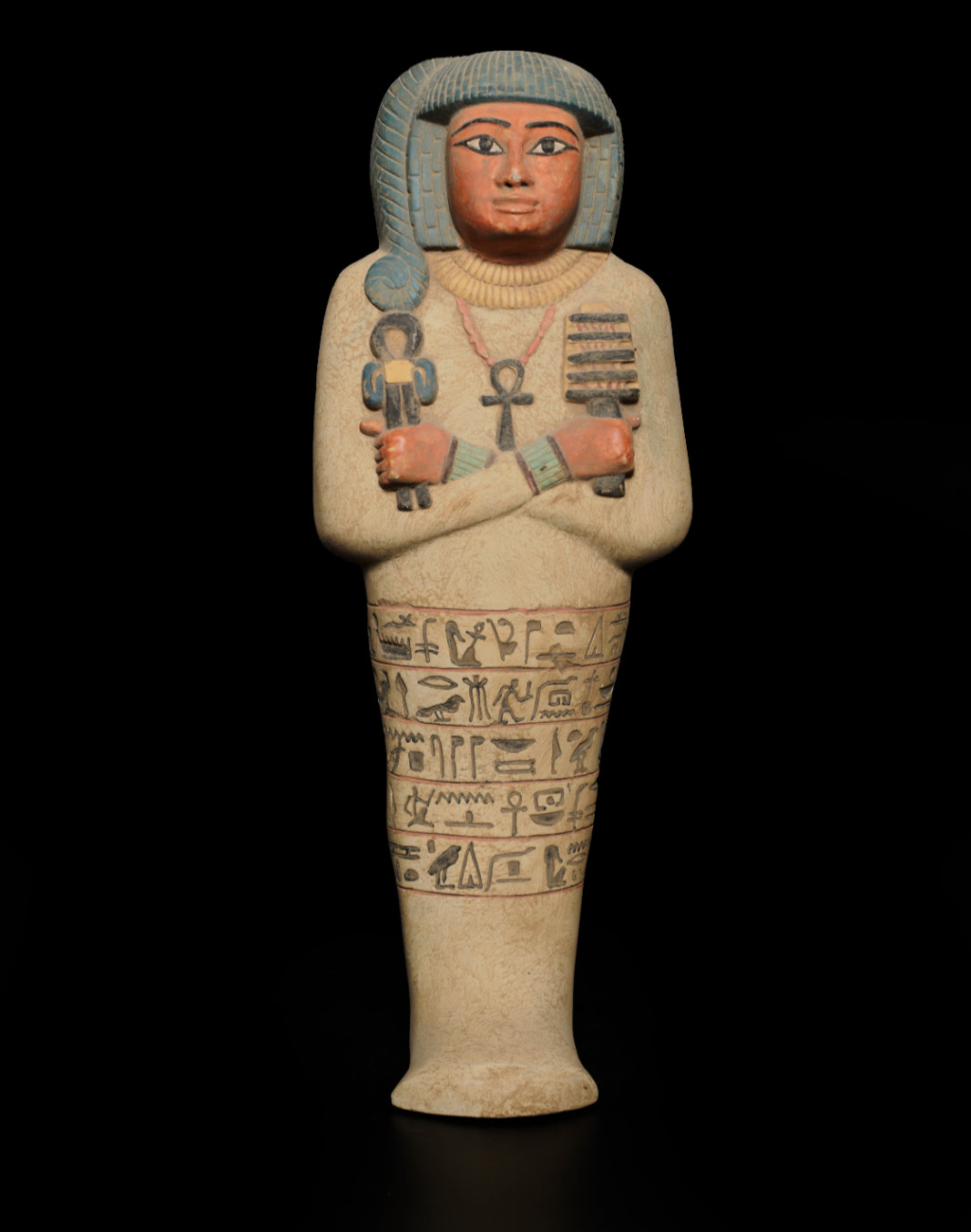Authentic Ancient Egyptian Antique Rare Goddess Ushabti Statue Figurine BC