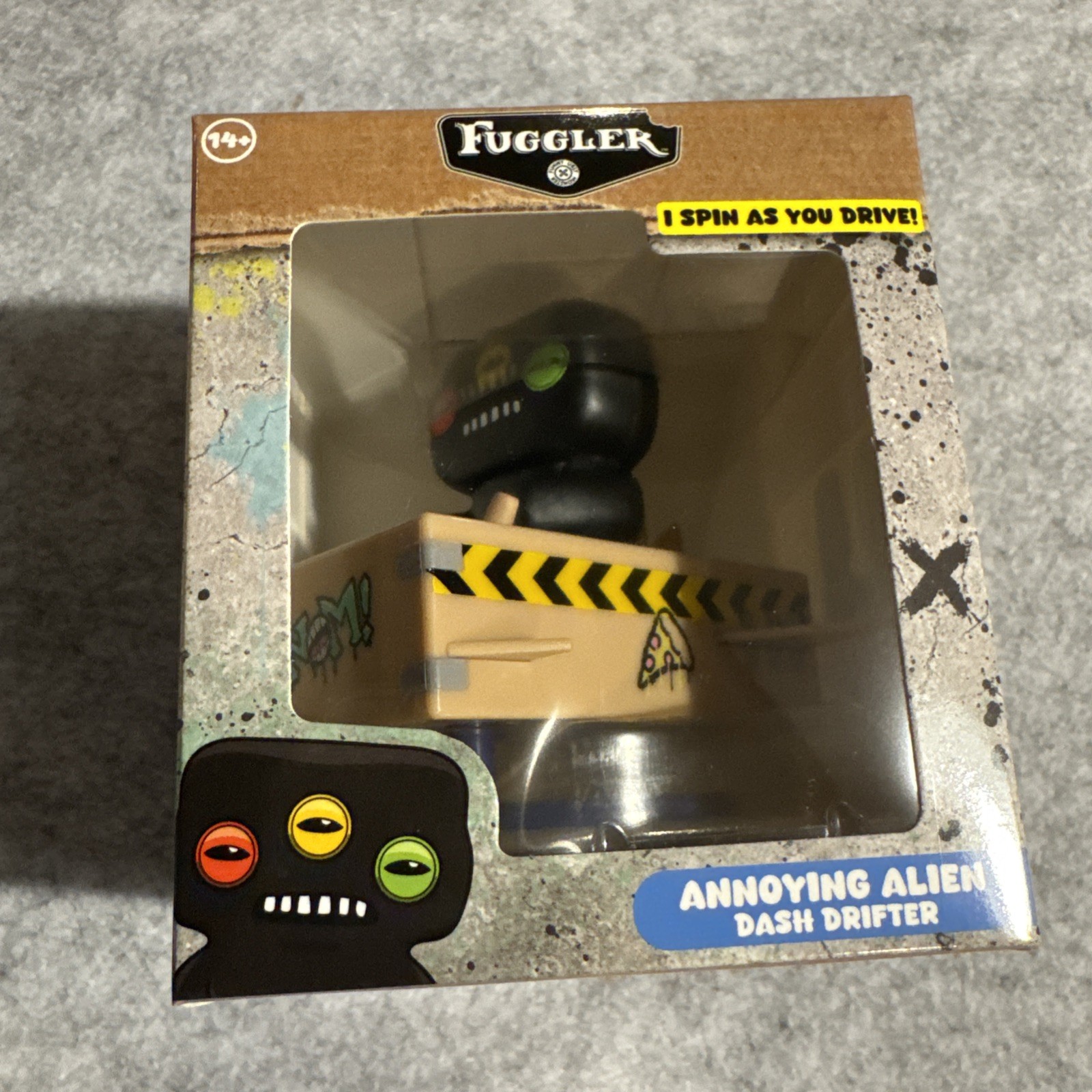 ZURU Fuggler Character Car Dash Drifter Toy Annoying Alien Figure Jeep NIB