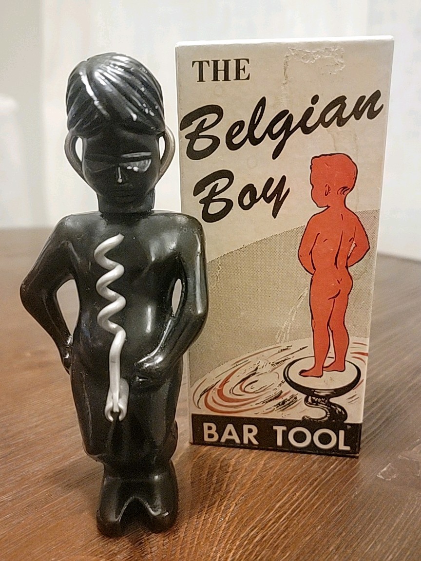 The Belgian Boy Bar Tool Beer Bottle Opener Vintage
