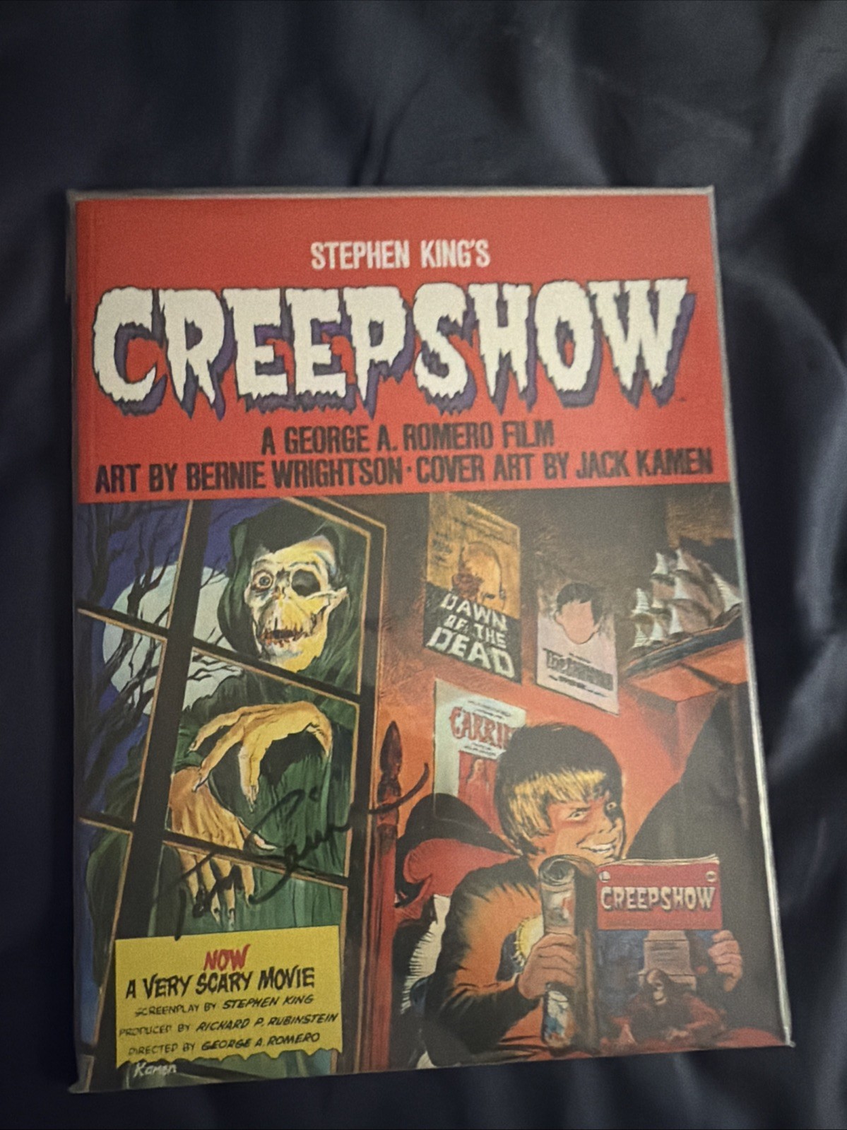 Creepshow Comic (2017) Signed By Tom Savini