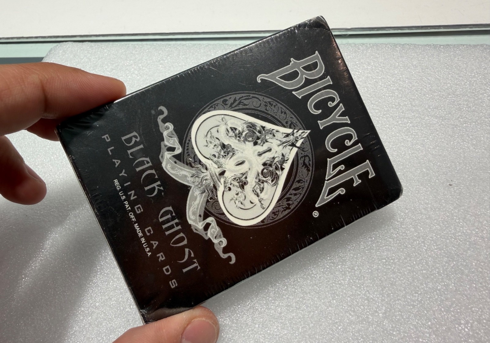 Bicycle Black Ghost 1st Edition Playing Cards - Ellusionist - Brand New - Sealed