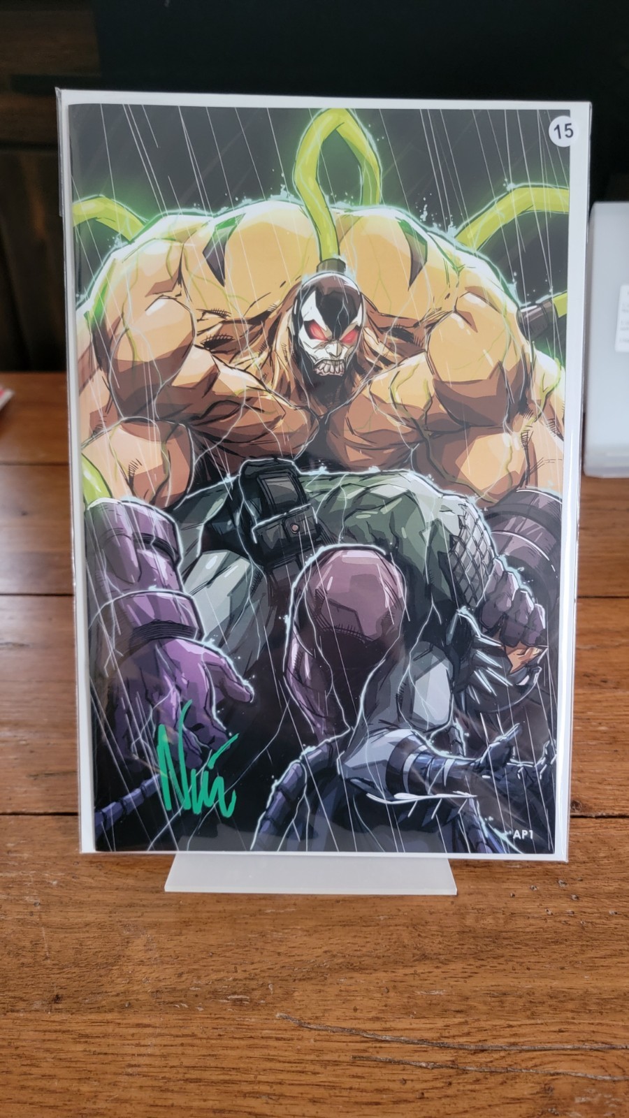 Shadow Rain - Batman vs Bane (Absolute) - AP1 - W Signed COA Card - Eddie Nunez