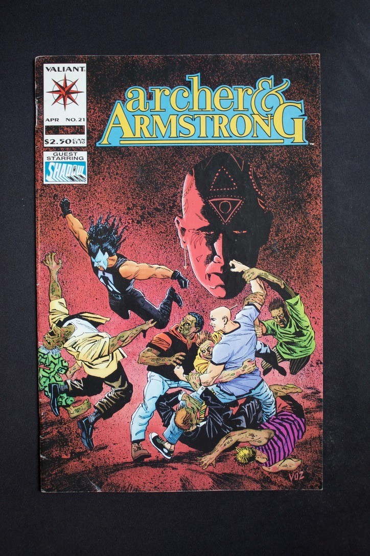 1994 VALIANT COMICS ARCHER & ARMSTRONG #21