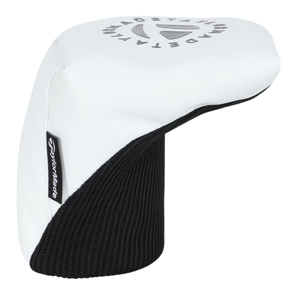 Taylormade Circle Logo Putter Cover Mallet White Unisex Headcover 25Ss_