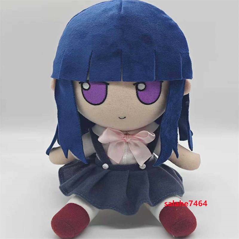 Anime Higurashi When They Cry Furude Rika Fumo Plush Doll Stuffed Toy 20cm Gift