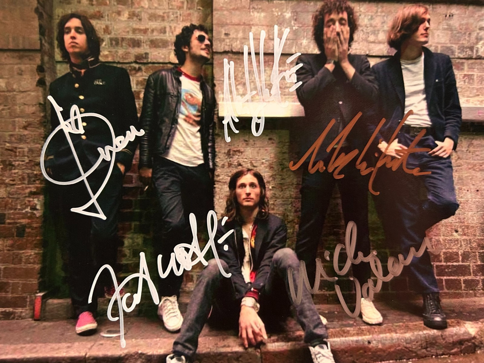 THE STROKES Band Signed 8x10