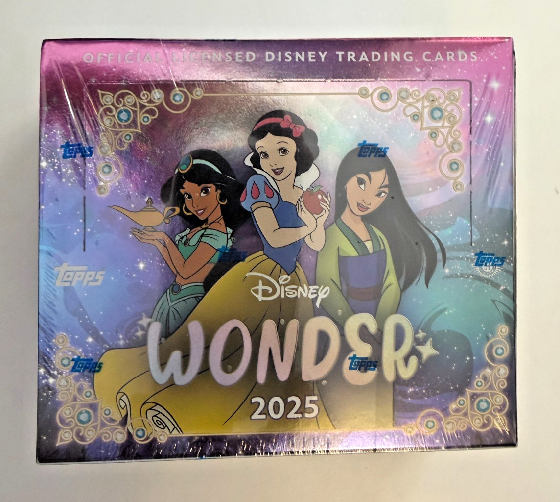 2025 Topps x Disney Wonder Hobby Box - Factory Sealed