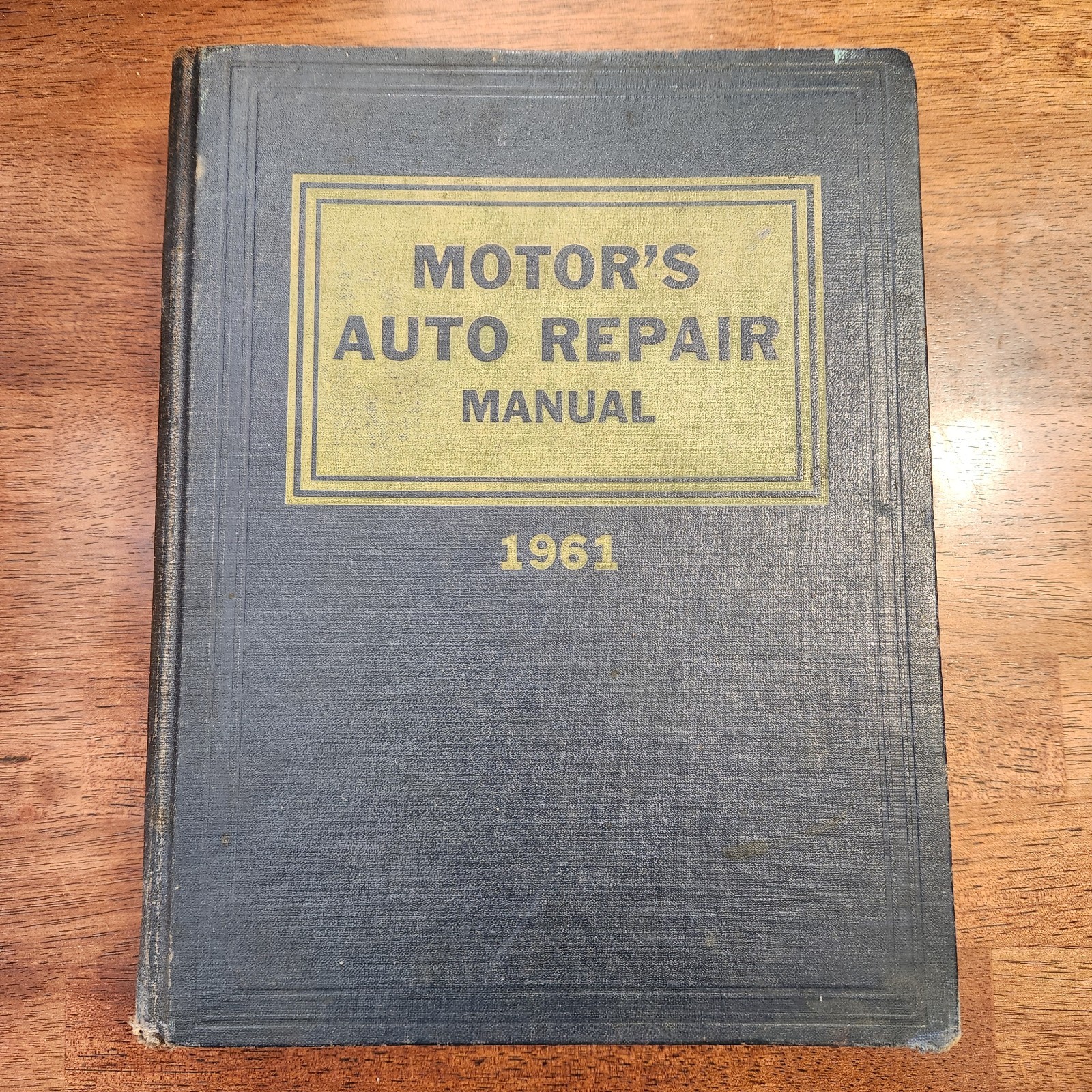 Motor\'s Auto Repair Manual  Vintage 24th ed 1st print 1961 Garage Shop Used Book