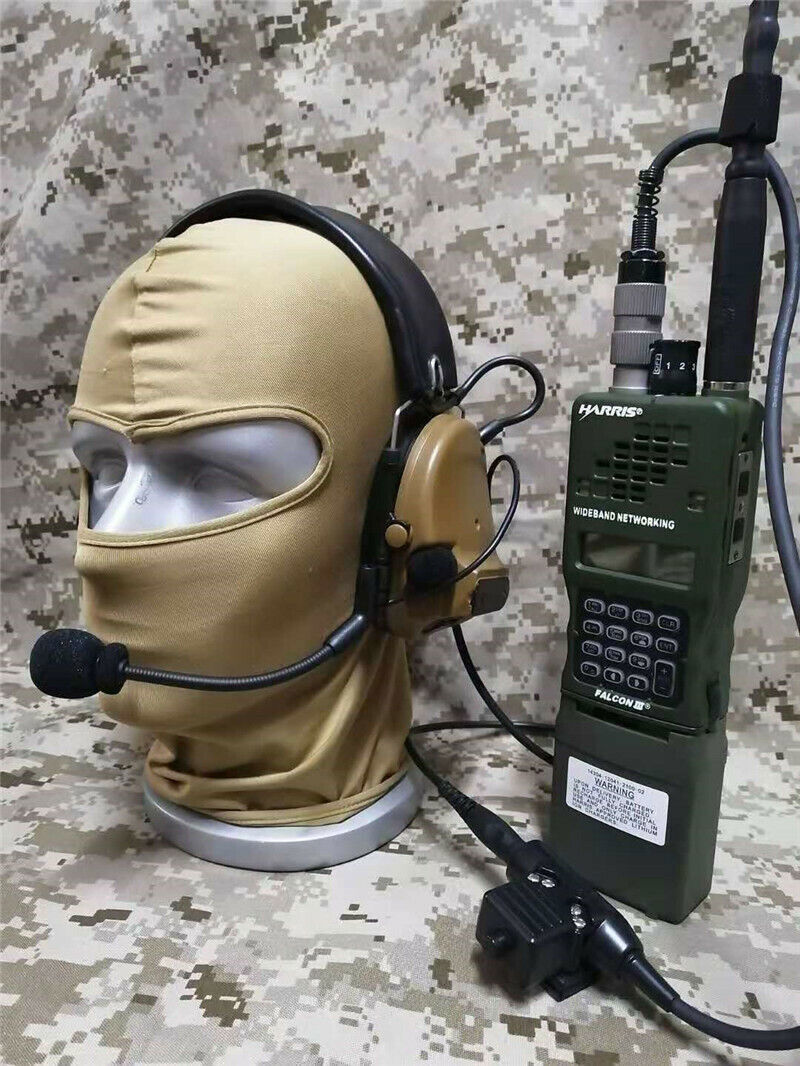 Boxed TCA PRC-152A Standard Radio with U94/PTT & Comtac-III C3 Headset