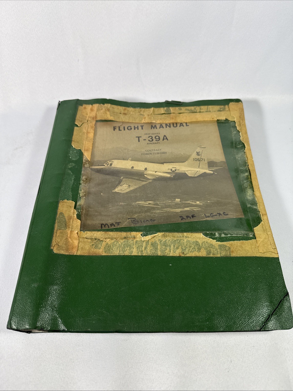 1973 T-39a USAF Jet Airplane Flight Manual T.O. 1T-39A-1 Updated JRR41