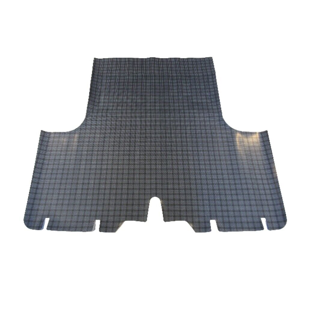 Trunk Floor Mat Cover for 63 Plymouth Fury Sport Fury 2DR Convertible Gray Plaid