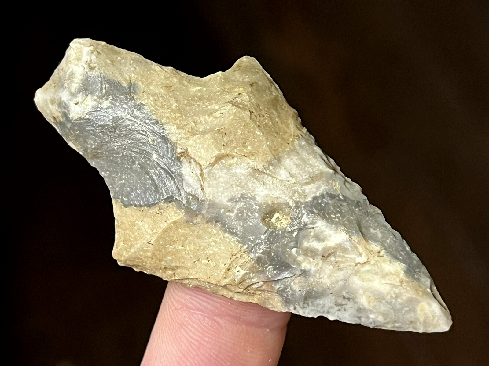 COLORFUL MISSOURI HIDDEN VALLEY POINT ARROWHEAD AUTHENTIC ARTIFACTS M20