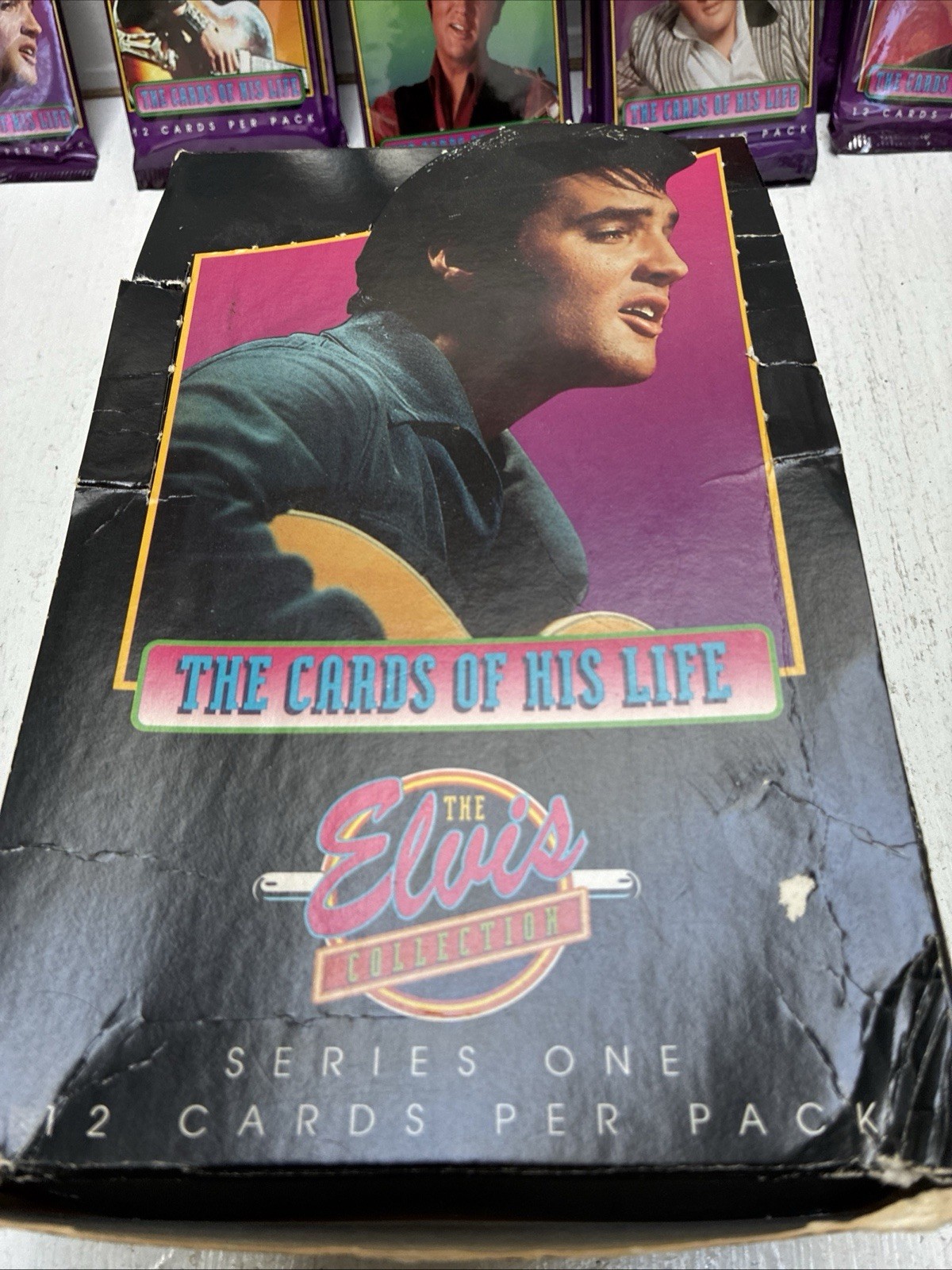 Vtg 1992 Elvis Collection Trading Cards Series 1, The Cards of His Life 17 Pks