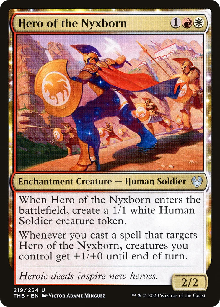 Hero of the Nyxborn [Theros Beyond Death] Magic MTG