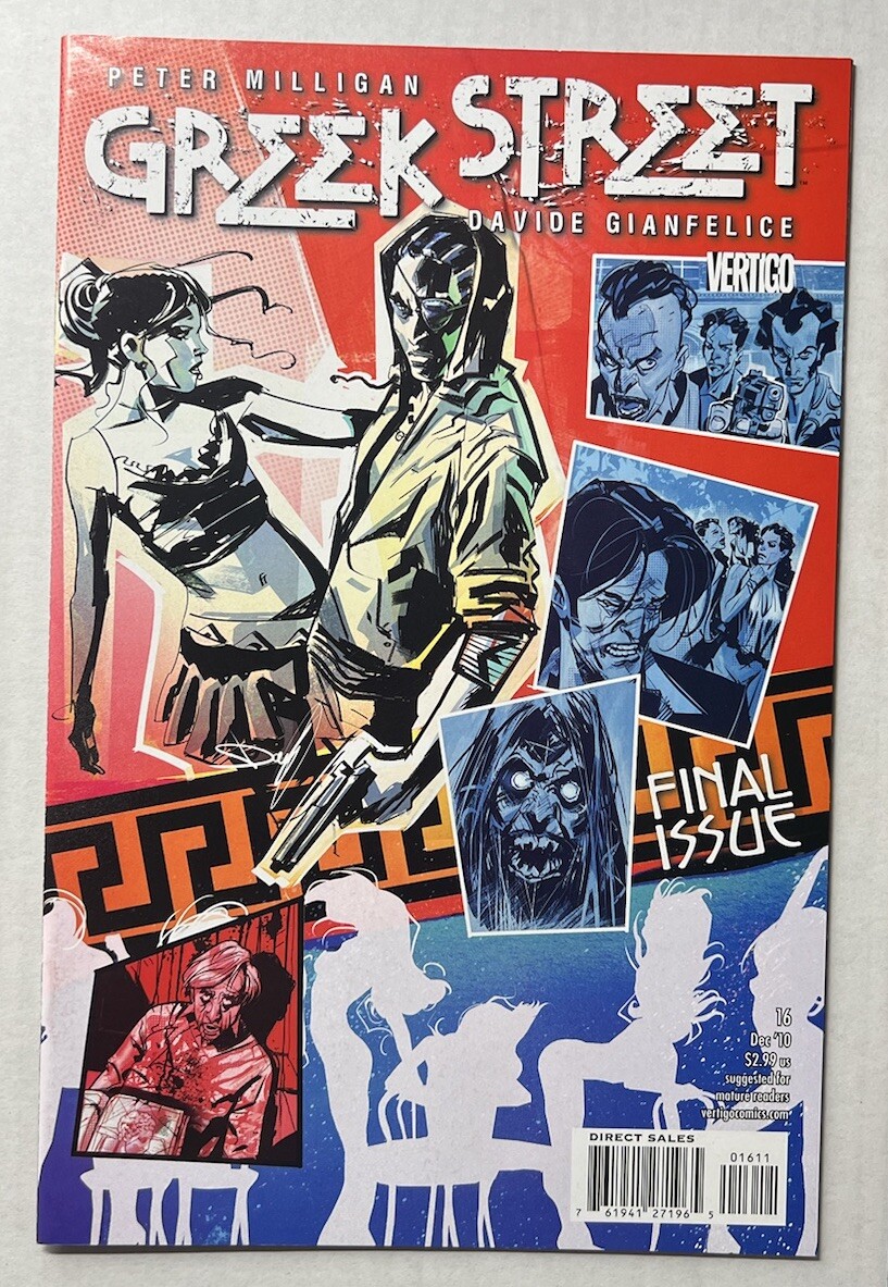 Greek Street #16 2010 Vertigo Comic Book